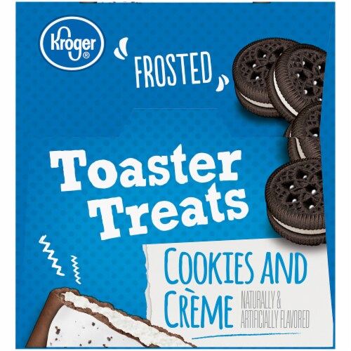 Kroger® Frosted Cookies and Creme Toaster Treats Perspective: top