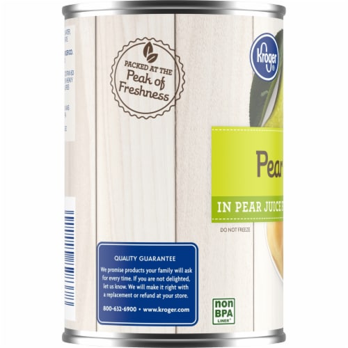 Kroger® Pear Halves in Pear Juice from Concentrate Perspective: top
