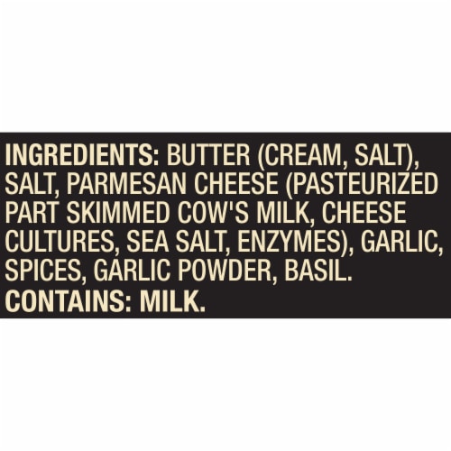 Private Selection® Butter With Garlic Parmesan & Basil Perspective: top