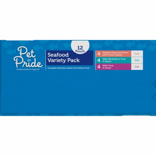 Pride wet hot sale cat food