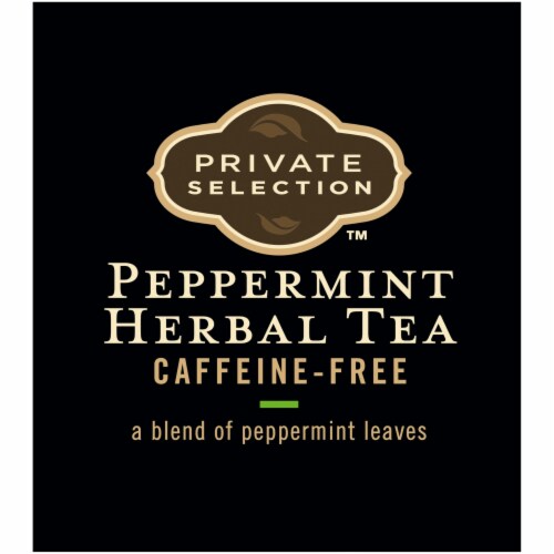 Private Selection™ Peppermint Herbal Tea Bags Perspective: top