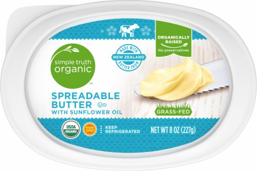 Simple Truth Organic™ Grass-Fed Spreadable Butter Perspective: top
