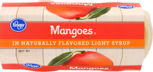 Kroger® Diced Mangoes in Light Syrup Perspective: top