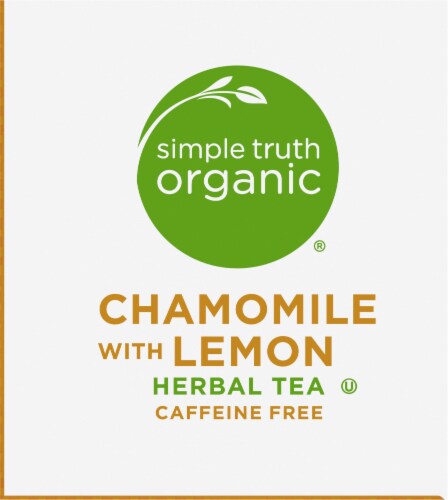 Simple Truth Organic™ Chamomile with Lemon Herbal Tea Bags Perspective: top