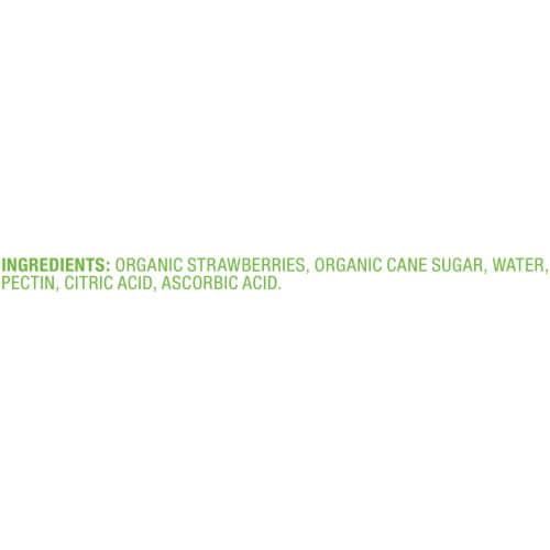 Simple Truth Organic™ Strawberry Fruit Spread Perspective: top