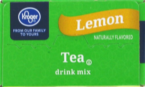 Kroger® Lemon Tea Drink Mix Perspective: top