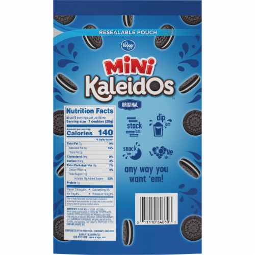 Kroger® Mini Kaleidos Original Chocolate Sandwich Cookies Perspective: top