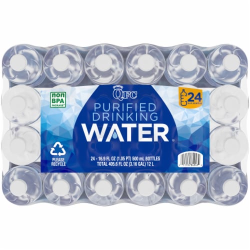 QFC Purified Drinking Water Perspective: top
