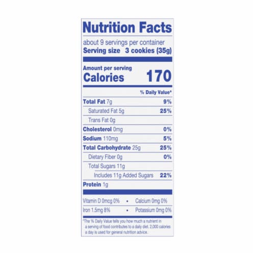 Kroger® Fudge Striped Shortbread Cookies Perspective: top