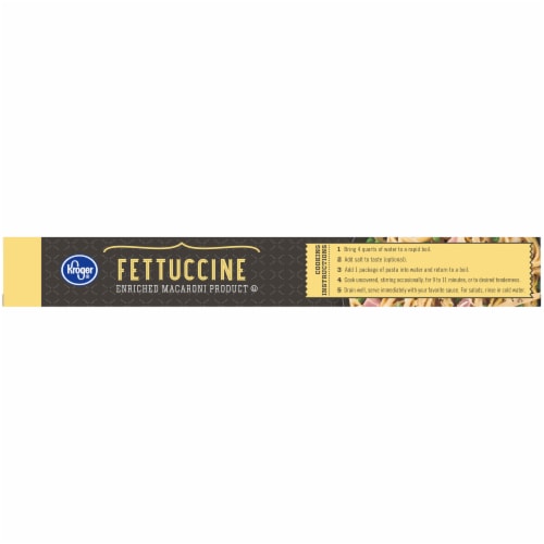 Kroger® Fettuccine Pasta Perspective: top