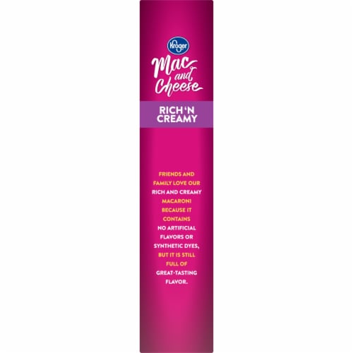 Kroger® Rich 'N Creamy Macaroni & Cheese Perspective: top