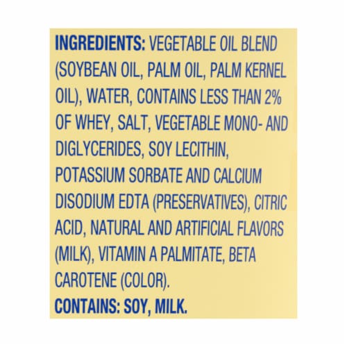 Kroger® Buttery Vegetable Oil Spread Perspective: top