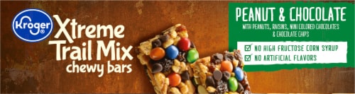 Kroger® Xtreme Trail Mix Chewy Granola Bars Perspective: top