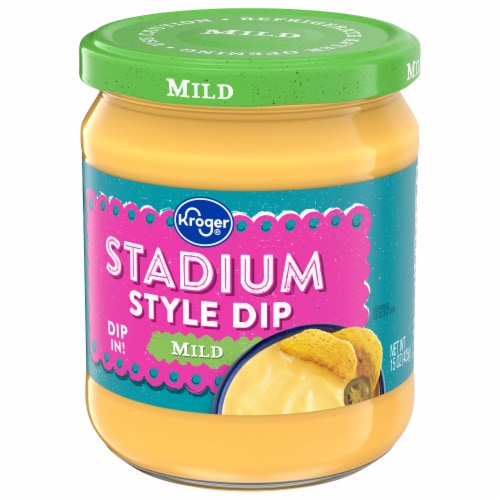 Kroger® Mild Cheddar Cheese Stadium Style Dip Perspective: top