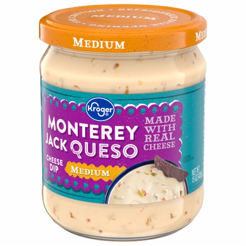 Kroger® Medium Monterey Jack Queso Cheese Dip Perspective: top