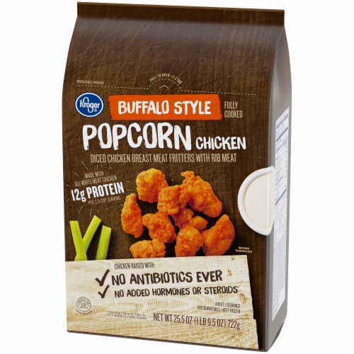 Kroger® Frozen Fully Cooked Buffalo Style Popcorn Chicken Perspective: top