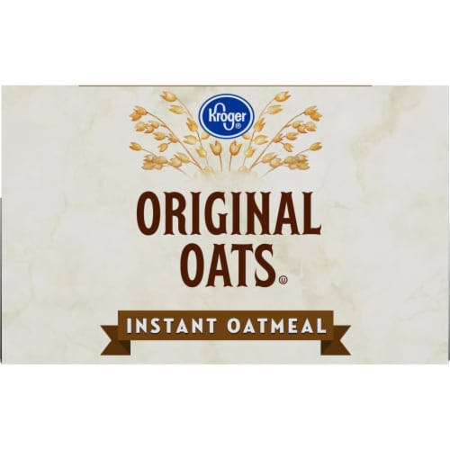 Kroger® Original Oats Instant Oatmeal Perspective: top