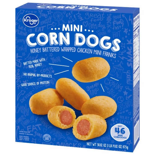 Kroger® Honey Battered Mini Corn Dogs BIG DEAL! Perspective: top