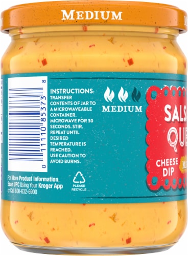 Kroger® Medium Salsa Con Queso Cheese Dip Perspective: top
