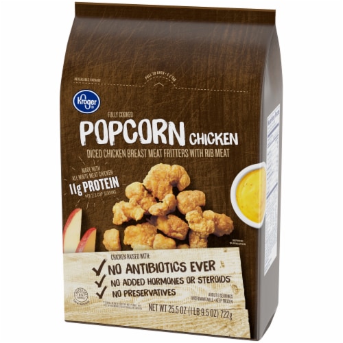 Kroger® Frozen Fully Cooked Popcorn Chicken Perspective: top