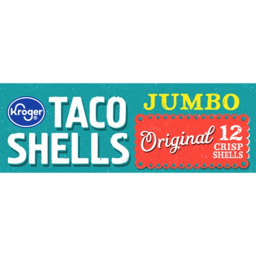 Kroger® Jumbo Original Taco Shells Perspective: top