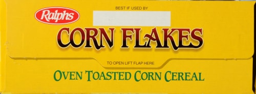 Ralphs Corn Flakes Cereal Perspective: top