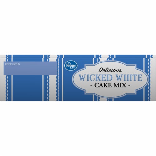 Kroger® Delicious Wicked White Cake Mix Perspective: top