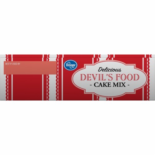 Kroger® Delicious Devil's Food Cake Mix Perspective: top