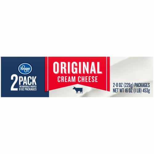 Kroger® Original Cream Cheese - 2 Pack Perspective: top
