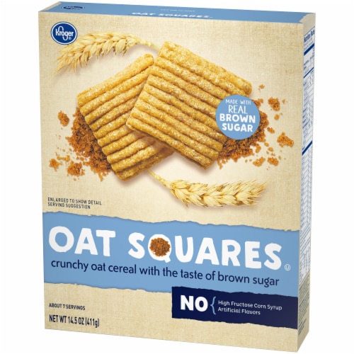 Kroger® Oat Squares Cereal Perspective: top