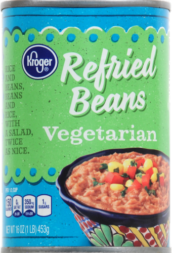 Kroger® Vegetarian Refried Beans Perspective: top