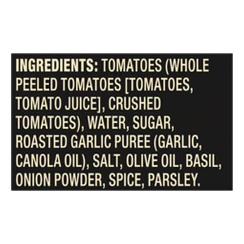 Private Selection® Napoletana Roasted Garlic Sauce Perspective: top