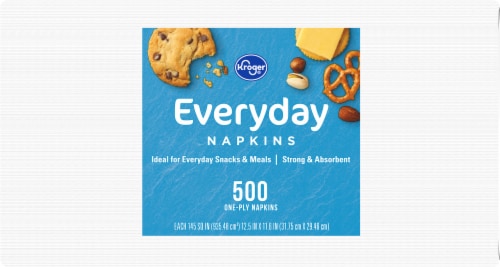 Kroger® Strong & Absorbent Everyday Paper Napkins Perspective: top