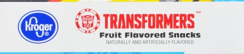 Kroger® Transformers Fruit Flavored Snacks Perspective: top