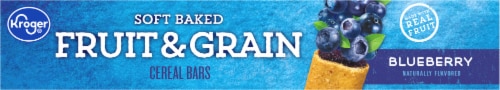 Kroger® Fruit & Grain Blueberry Breakfast Bars Perspective: top