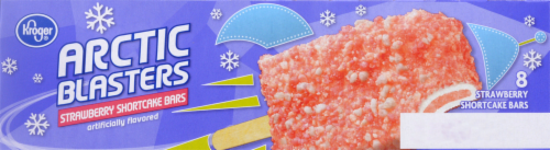 Kroger® Strawberry Shortcake Arctic Blasters Bars Perspective: top