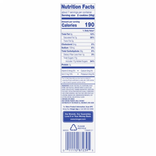 Kroger® Fudge Enrobed Mint Cookies Perspective: top