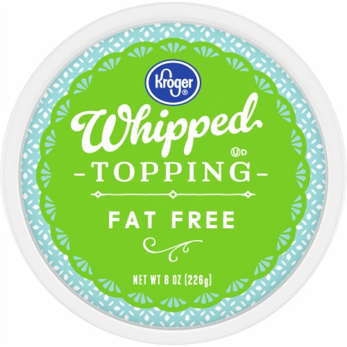 Kroger® Fat Free Whipped Topping Perspective: top