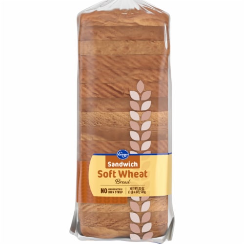 Kroger® Sandwich Wheat Bread Perspective: top