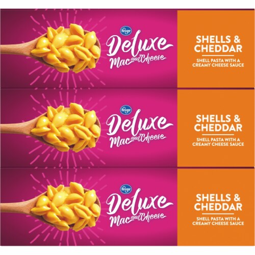 Kroger® Deluxe Shells & Cheddar Mac and Cheese Perspective: top