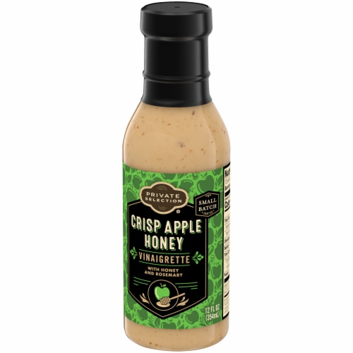 Private Selection® Crisp Apple Honey Vinaigrette Salad Dressing Perspective: top