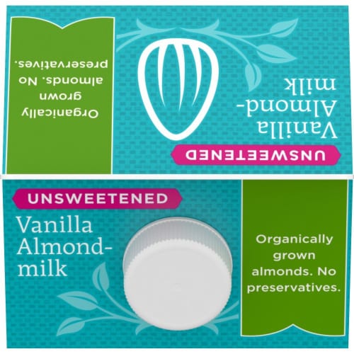 Simple Truth Organic™ Unsweetened Vanilla Almond Milk Perspective: top