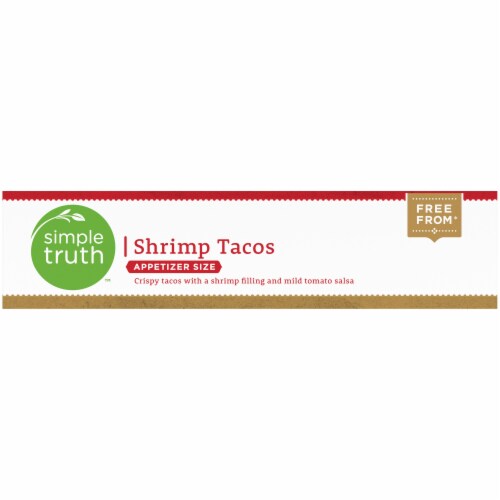 Simple Truth™ Appetizer Size Shrimp Tacos Perspective: top