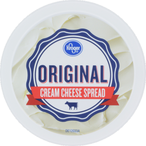 Kroger® Cream Cheese Spread - Original Perspective: top