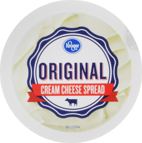 Kroger® Original Cream Cheese Spread Perspective: top