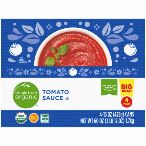 Simple Truth Organic® Tomato Sauce BIG Deal! Perspective: top