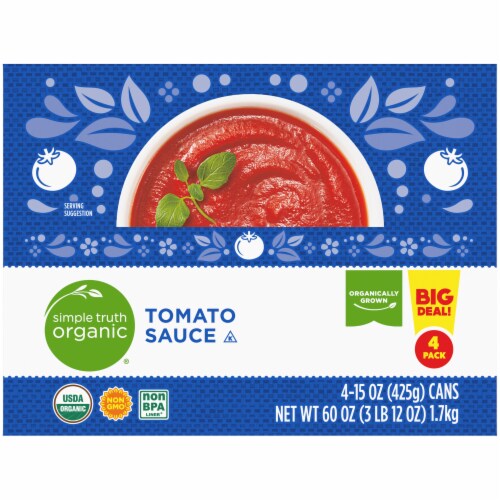 Simple Truth Organic® Tomato Sauce BIG Deal! Perspective: top