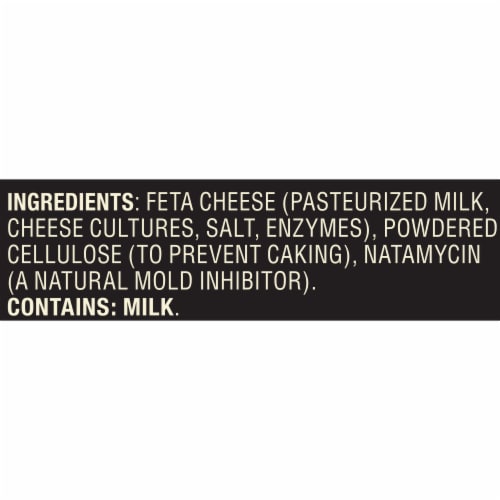 Private Selection® Crumbled Feta Cheese Perspective: top