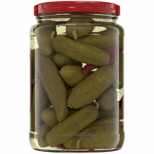 Kroger® Zesty Hot Dill Zingers Perspective: top