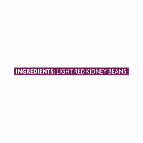 Kroger® Light Red Kidney Beans Perspective: top